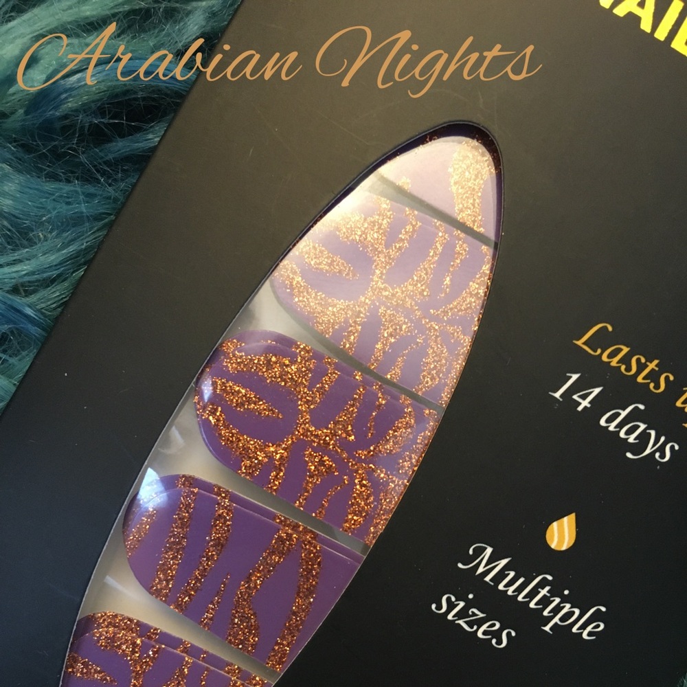 3/$20 Rarity Nail Polish Strips - Arabian Nights